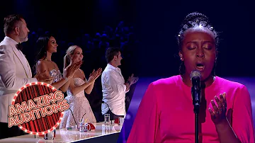 Judges RISE UP To The Voice Of An ANGEL Sarah Ikumu | Amazing Auditions