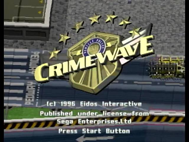 CrimeWave Sega Saturn Intro + Gameplay [No Commentary] - YouTube