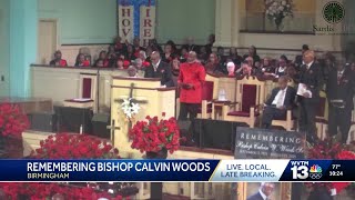 Celebration of life held for civil rights icon Bishop Calvin Woods in Birmingham