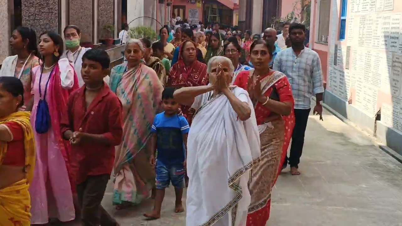 Anyakut Utsav. Sri Devananda Gaudiya Math. Nabadwip. W.B.