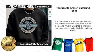 Top Seattle Kraken Surround T-Shirt