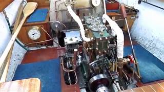 Steam Launch Engine.