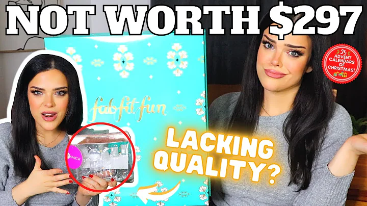 $279...ARE YOU SURE?! FabFitFun Advent Unboxing (2...