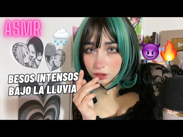 tu mejor AMIGA te BESA bajo la LLUVIA 💋🌧️ | ASMR roleplay