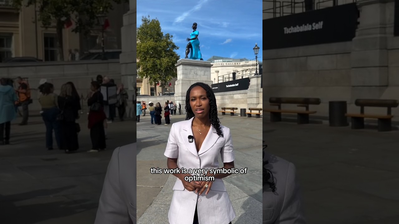 See Tschabalala Self’s ‘Lady in Blue’ on London’s Iconic Fourth Plinth