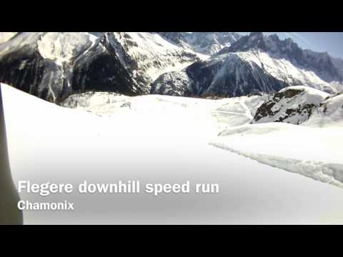 Chamonix 2012 Flegere Downhill Speed Run Scott McClelland