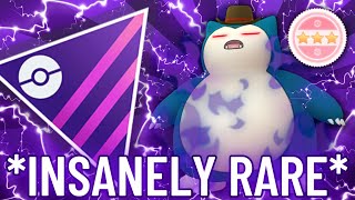 RAREST POKEMON IN THE GAME? 100% IV SHADOW COWBOY HAT SNORLAX GOES 5-0 IN THE MASTER LEAGUE!