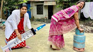 Injection Funny Video 2026 Must Watch Family Comedy Video Try To Not Laugh Episode 201 By Belufuntv
