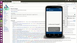 Peer review in the Wikimedia Commons Android app.