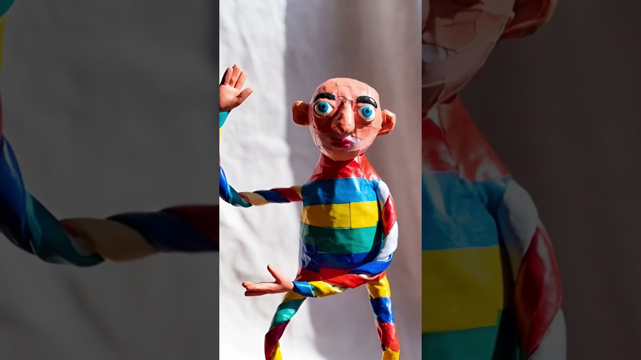 Cartoon dancing video