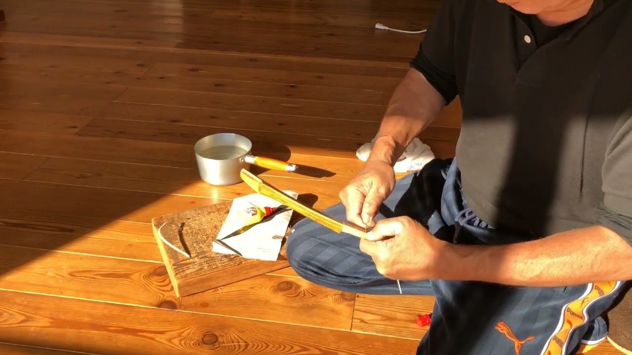 籐を巻く 1 - YouTube