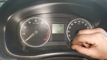 Skoda Fabia 2007 Clock Set