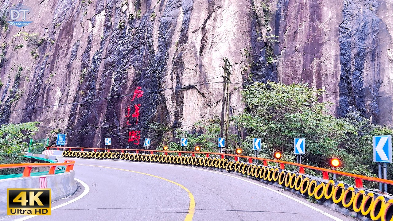 Driving Crossing the Qinling Mountains Ridge | The Most Stunning Part of China G210 Highway | 4K HDR