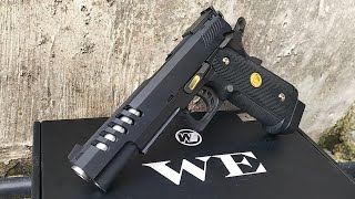 WE 2011 Hi-Capa 5.1 Type K (Semi Automatic) quick video testing. Unit of Sir JayJay #airsoft