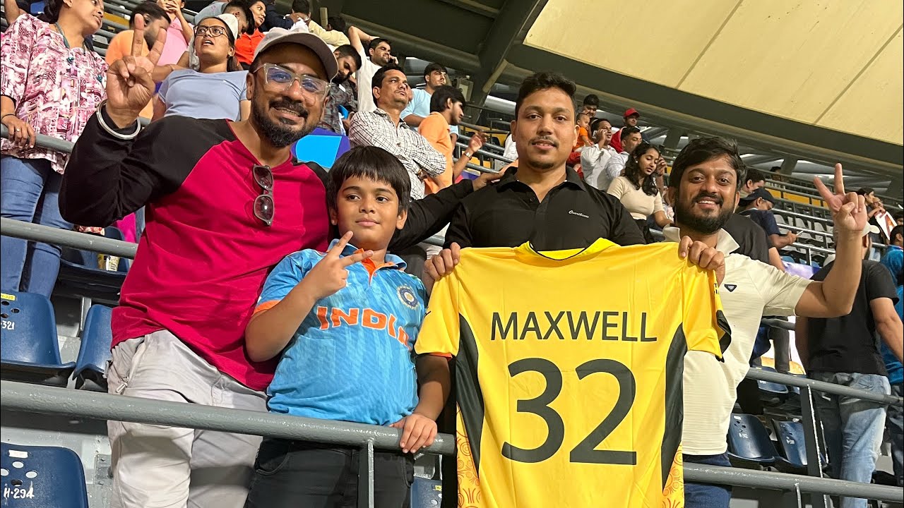 World Cup 2023 Live Match Experience | Wankhede Stadium | AUS 🇦🇺 vs AFG 🇲🇼