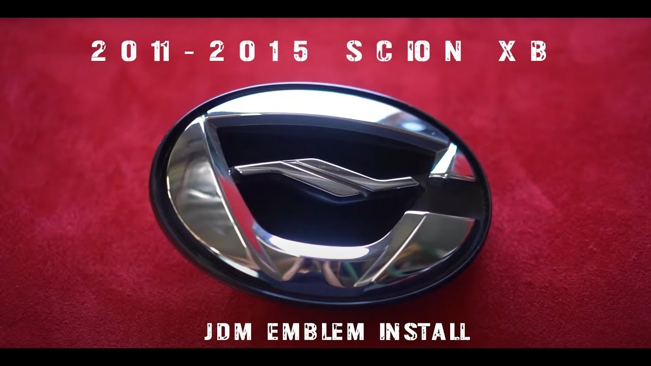Toyota Genuine 75331-52050 Emblem - OEM Replacement Hood Badge For Scion XD 2008-2014
