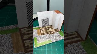 Outer frame 🙌✂️. Part #26 #manualidades #miniature #viral