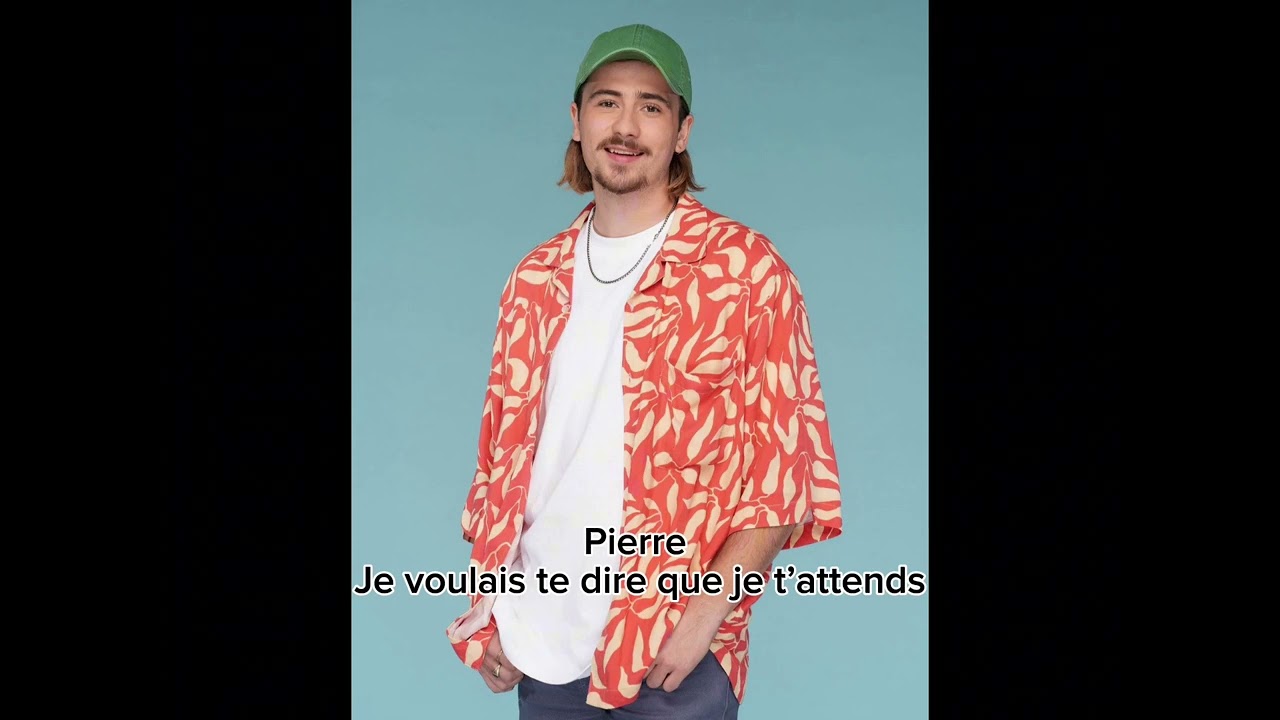 Pierre - Je voulais te dire que je t’attends ( Star academy 2023 )
