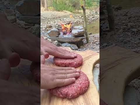 Dev Orman Burger 🍔 Ancient Order! Fast Forest XXL Burger🔥😁