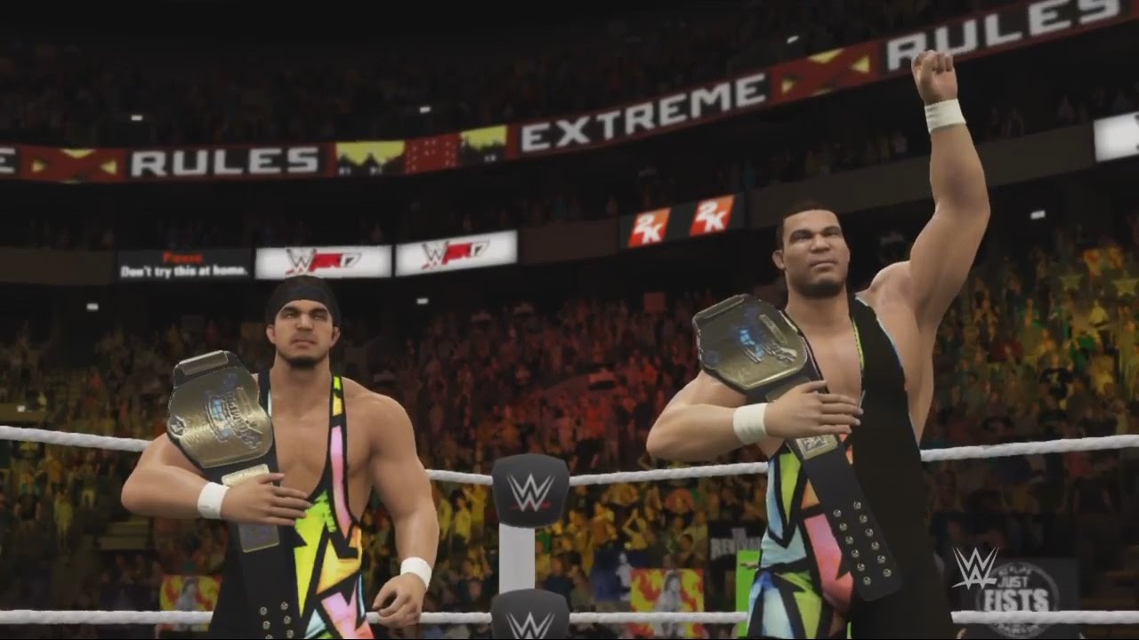 WWE 2K17 NEW TAG TEAM PRE MATCH INTRO (UNIVERSE MODE)!! YouTube