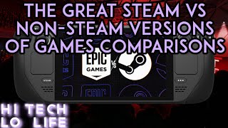 Steam Deckthe Great Steam Vs Non Steam Version Test On