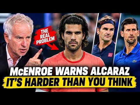 Video John McEnroe Warns Carlos Alcaraz About Federer & Djokovic Level