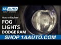 How to Replace Fog Lights 2002-08 Dodge Ram 1500