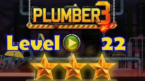 Plumber 3 Puzzle Game Level 22 - 3 Stars (Android/iOS) Oil Tycoon