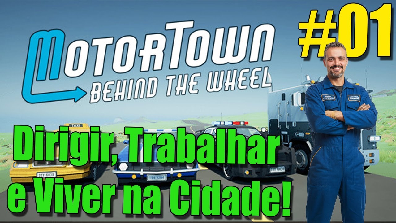 Motor Town: Behind The Wheel – Dirigir, Trabalhar e Viver na Cidade! | Vale ou Não a Pena Jogar?