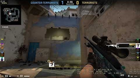 INSANE SSG 08 ACE - 4 NO-SCOPE HEADSHOTS | CSGO