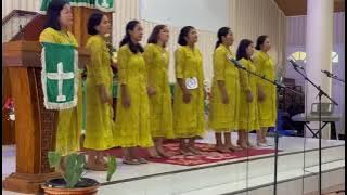 vokal grup dari HKBP Pardomuan Wek 7.buku Ende no 722. Tujolom i Tuhan ku.