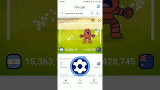 New record! |Mini cup| FIFA world cup Qatar 2022 Google game screenshot 1