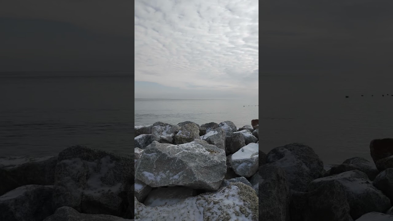 Winter White Watery Blue-Green 