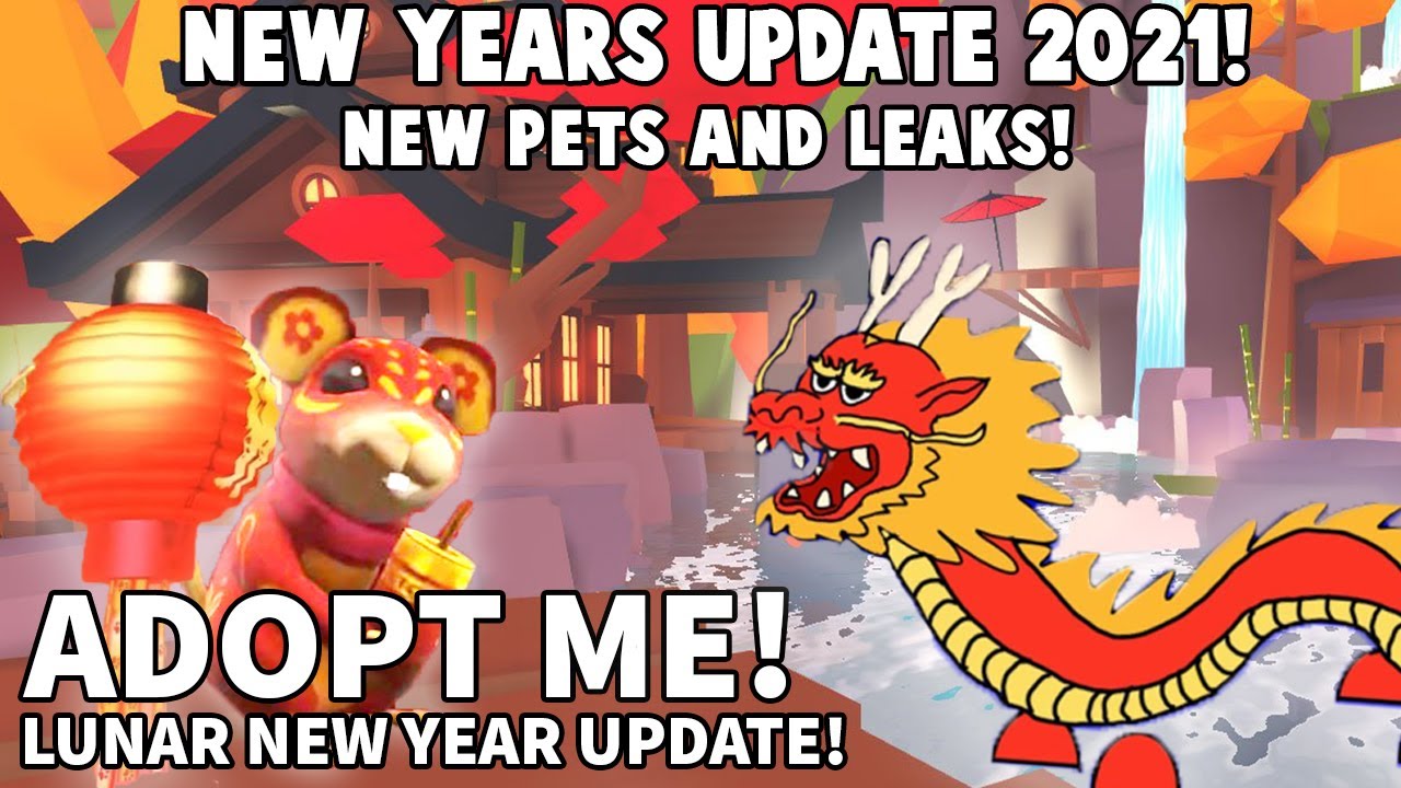 NEW ADOPT ME NEW YEARS 2021 UPDATE! ALL NEW PETS +LEAKS AND IDEAS ROBLOX