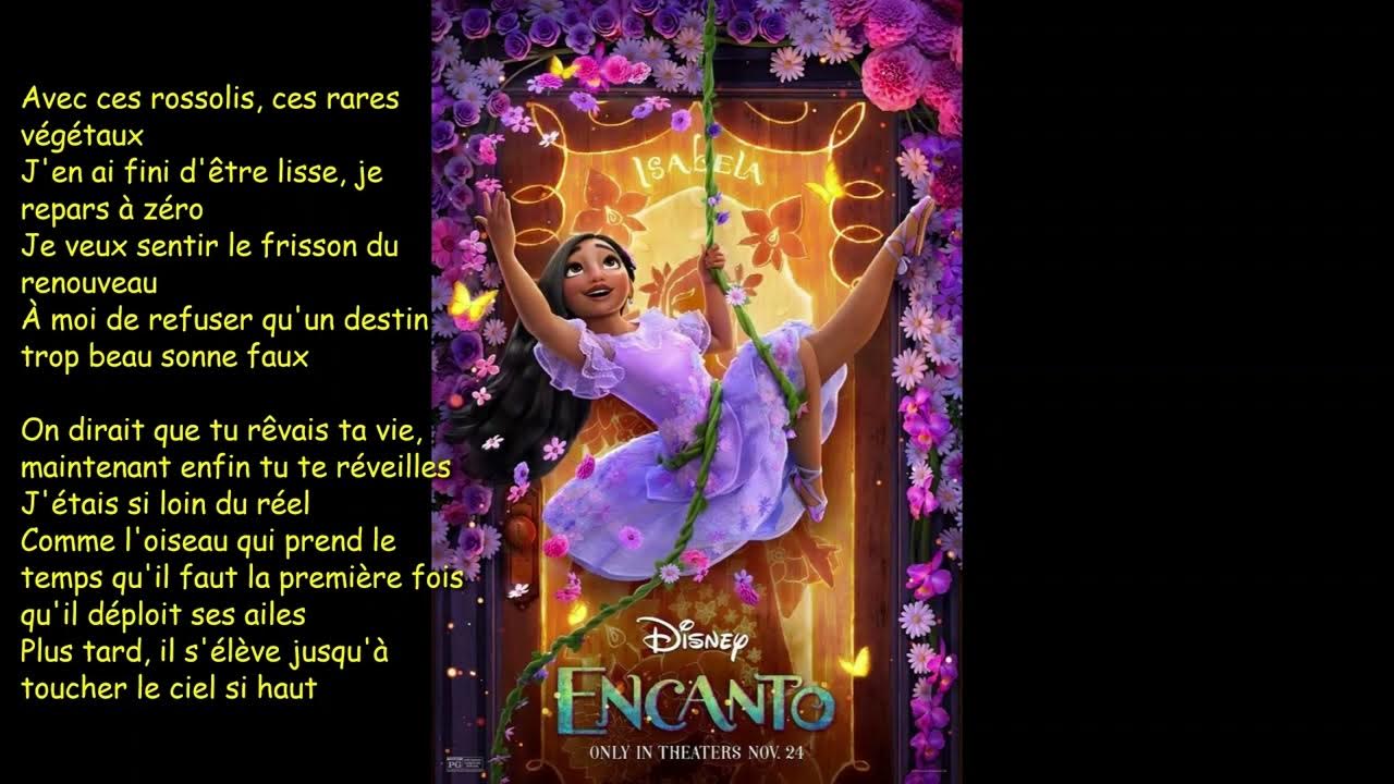 que sais je faire d'autre karaoké et parole original DisneyEncanto