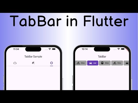 Flutter TabBar and TabBarView Bangla Tutorial