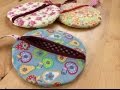 Circle wristlet sewing tutorial  by Debbie Shore