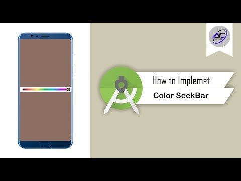 How to Implement Color SeekBar in Android Studio | ColorSeekBar | Android Coding