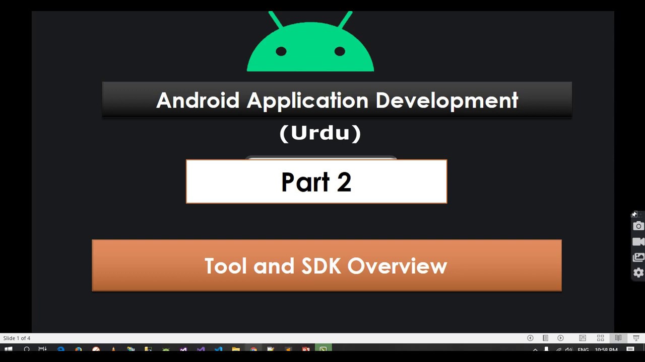 Part # 2 - Android App Development for Beginners in Urdu - (Tool and ...