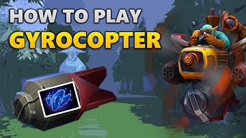 How To Play Gyrocopter | Support Spotlight - Dota 2 Guide 7.32e