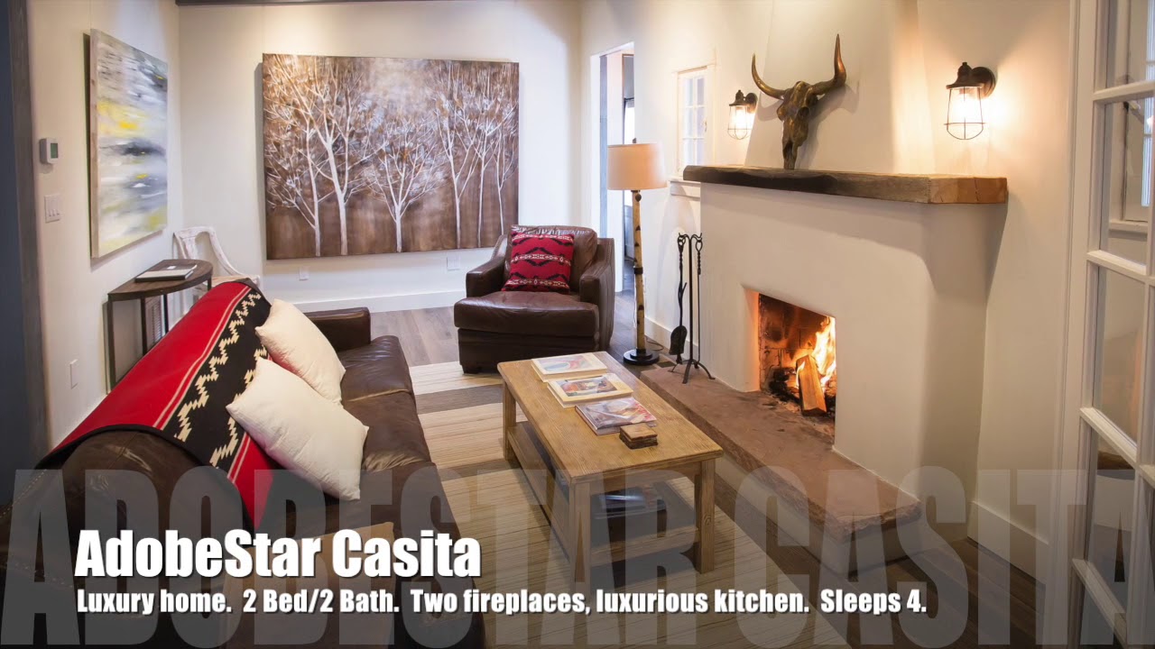 Vacation Rentals in  Santa Fe NM AdobeStar Properties Walking Distance to the Plaza -Downtown Luxury