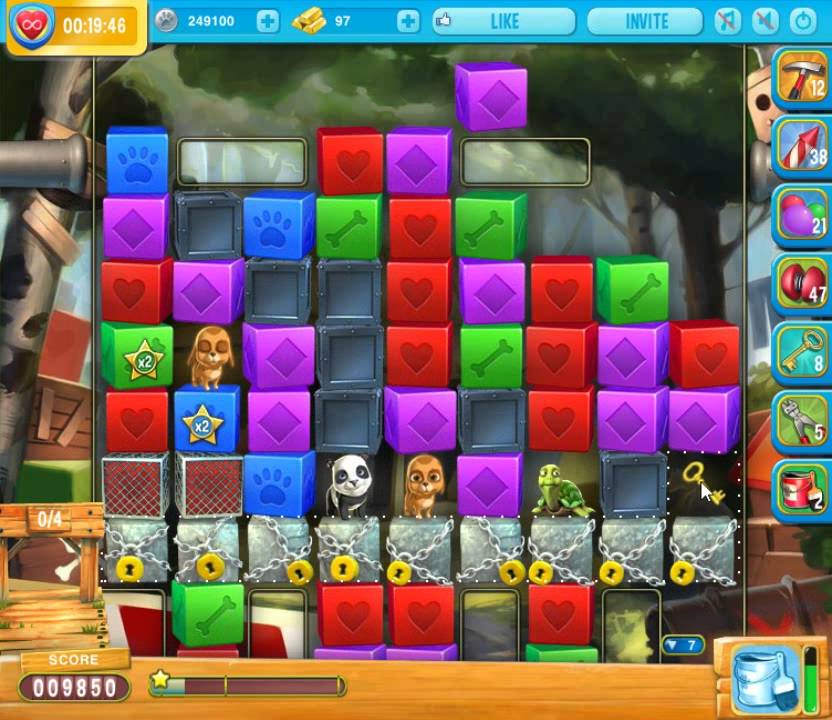 Pet Rescue Saga level 1231 no hammers 😈 ►TOBIAS DEAMON◄