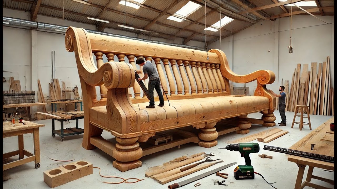 The Journey of Crafting Inspiring - Unique Bench Inspired by Asian Interiors, Craftsman and Wood