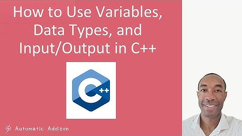 How to Use Variables, Data Types, and Input Output in C++