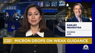 Wall Street sees pressure on Micron, shares fall on weak guidance