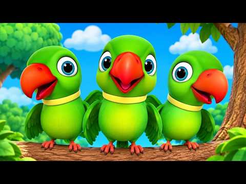 Main Tota Hare Rang Ka | मैं तोता मैं तोता | Mitthu Mitthu | Hindi Nursery Rhymes | Kids Song