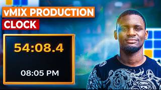 How to Turn On & Use the Production Clock in vMix