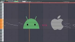 Android vs Apple - MIDI Art