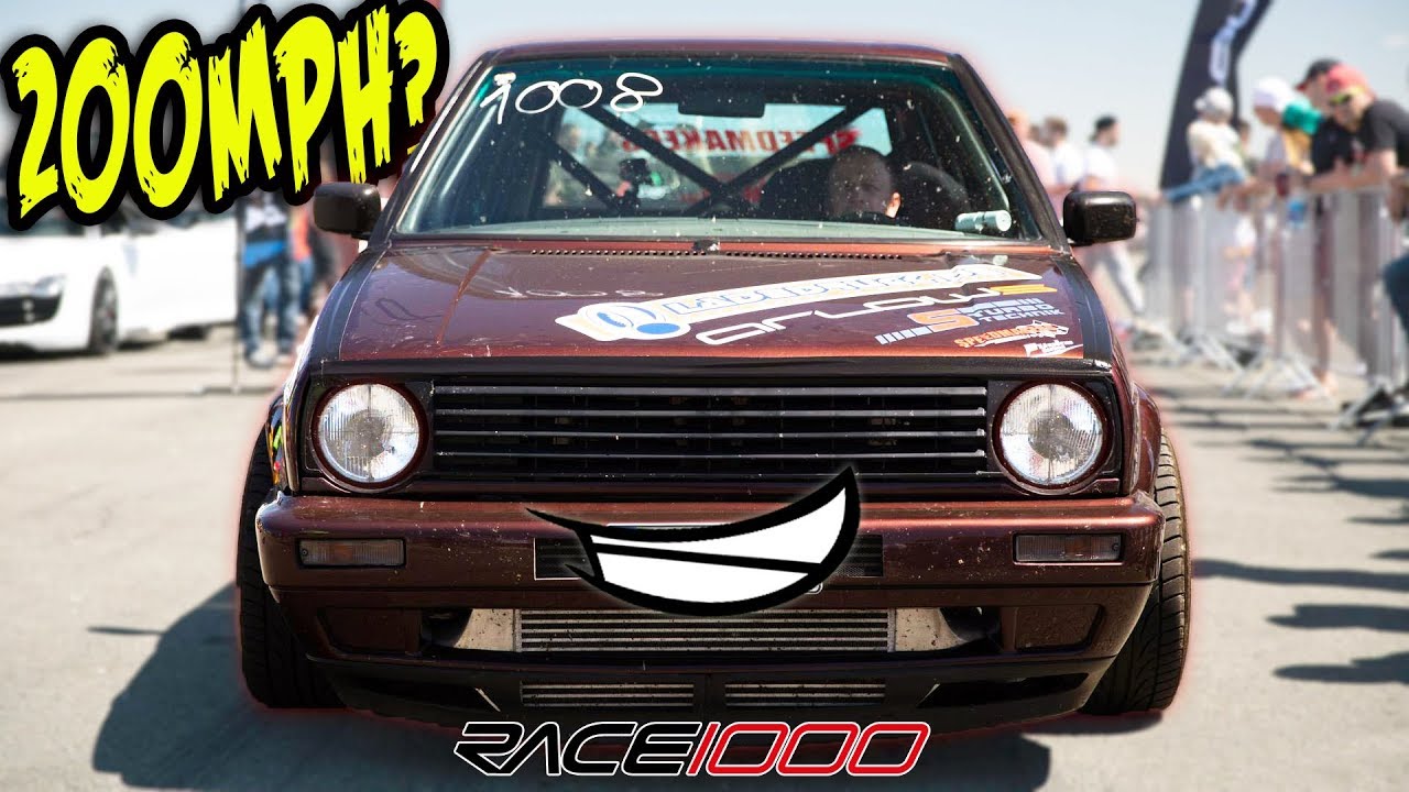 1300HP VW GTI Goes 330kmh! (AWD Turbo VR6!)