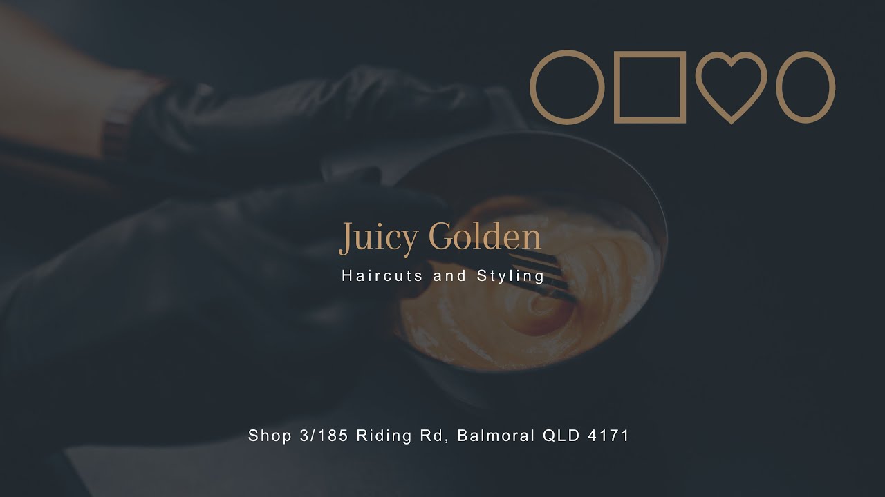 Hairsalon Website Banner Video - Juicy Golden Brisbane 2023